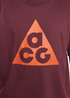 Nike ACG S/S T-Shirt - DJ3644-681 - Night Maroon