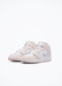 Air Jordan 1 Mid (GS) - FD8780-601 - Pink Wash/Violet Frost-White