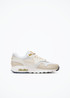 Nike Air Max 1 (GS) - DZ3307-103 - White/Lt Orewood Brn-Bronzine