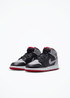 Air Jordan 1 Mid (GS) - DQ8423-006 - Black/Cement Grey-Fire Red-White