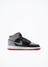 Air Jordan 1 Mid (GS) - DQ8423-006 - Black/Cement Grey-Fire Red-White