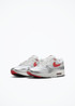 Nike Air Max 1 Premium - HF7746-100 - White/Chile Red-Metallic Silver