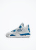 Air Jordan 4 Retro (GS) - HF4281-141 - Off White/Military Blue-Neutral Grey