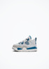 Jordan 4 Retro "Industrial Blue" (TD) - BQ7670-141 - Off White/Military Blue-Neutral Grey