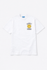Market Studios Smiley Upside Down Lockup T-Shirt - SS022 - White