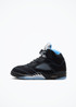 Air Jordan 5 "Black Carolina" - DD0587-008 - Black/University Blue-White