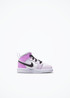 Air Jordan 1 Mid (TD) - Barely Grape/Black