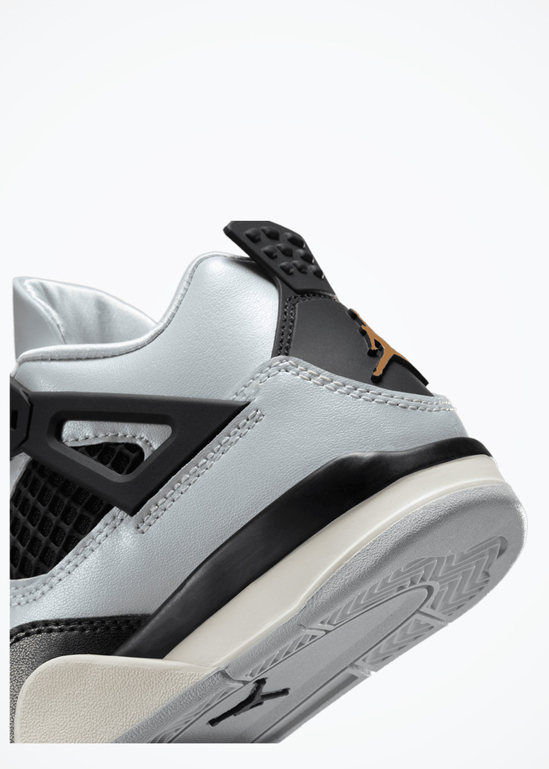 Jordan 4 Retro (PS) - FZ8586-070 - Pure Platinum/metallic Gold-black-sail