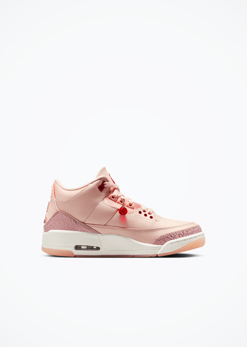 Air Jordan 3 Retro "Treat Yourself" Womens - HJ0178-600 - Washed Coral/Gym Red-Sail