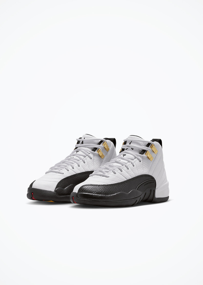 Air Jordan 12 Retro "Taxi" (GS) - 153265-117 - White/Black-Taxi