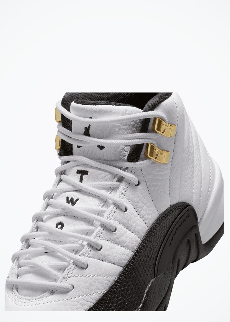 Air Jordan 12 Retro "Taxi" (GS) - 153265-117 - White/Black-Taxi