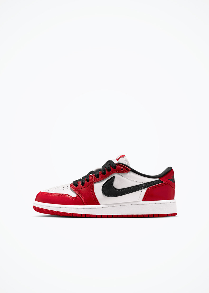 Air Jordan 1 Low OG "Chicago" (GS) - HQ6999-600 - Varsity Red/Black-Summit White