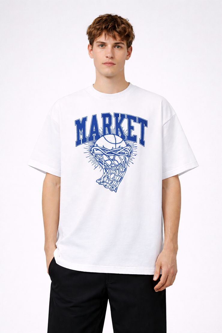 Market Studios Ball Is Sacred T-Shirt - SS0002 - White