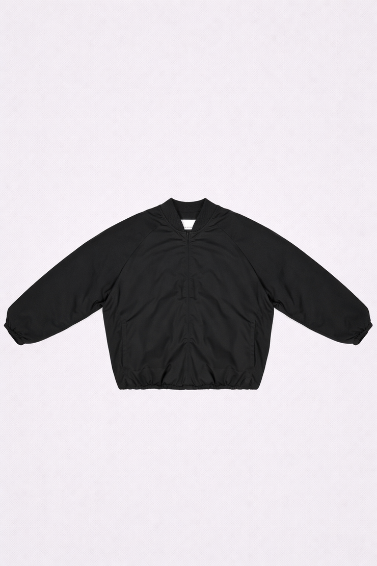 EPTM Capital Croped Bomber Jacket - EP11197 - Charcoal