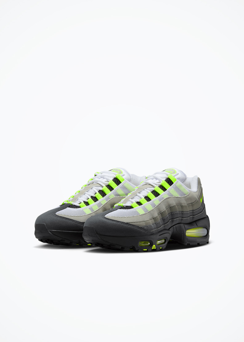 Nike Air Max 95 Big Bubble Womens - Black/Neon Yellow-Anthracite