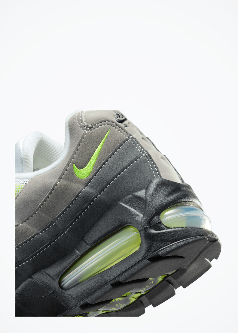 Nike Air Max 95 Big Bubble Womens - IO9926-001 - Black/Neon Yellow-Anthracite-Lt Graphite