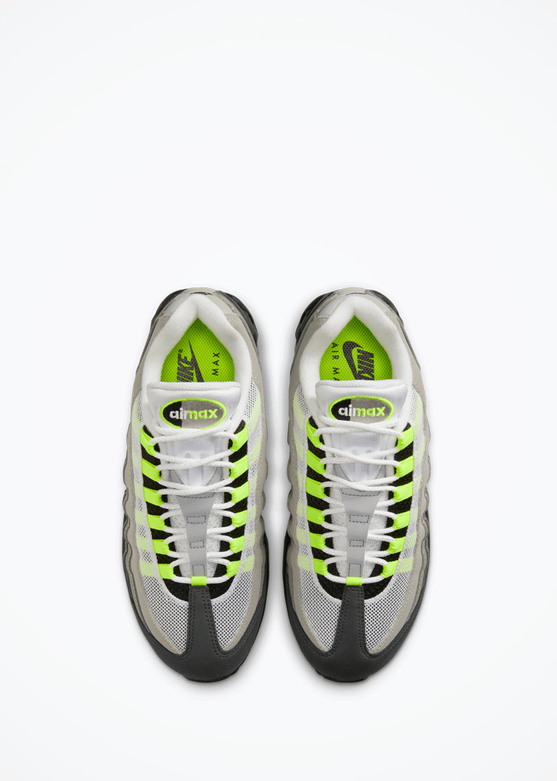 Nike Air Max 95 Big Bubble Womens - IO9926-001 - Black/Neon Yellow-Anthracite-Lt Graphite