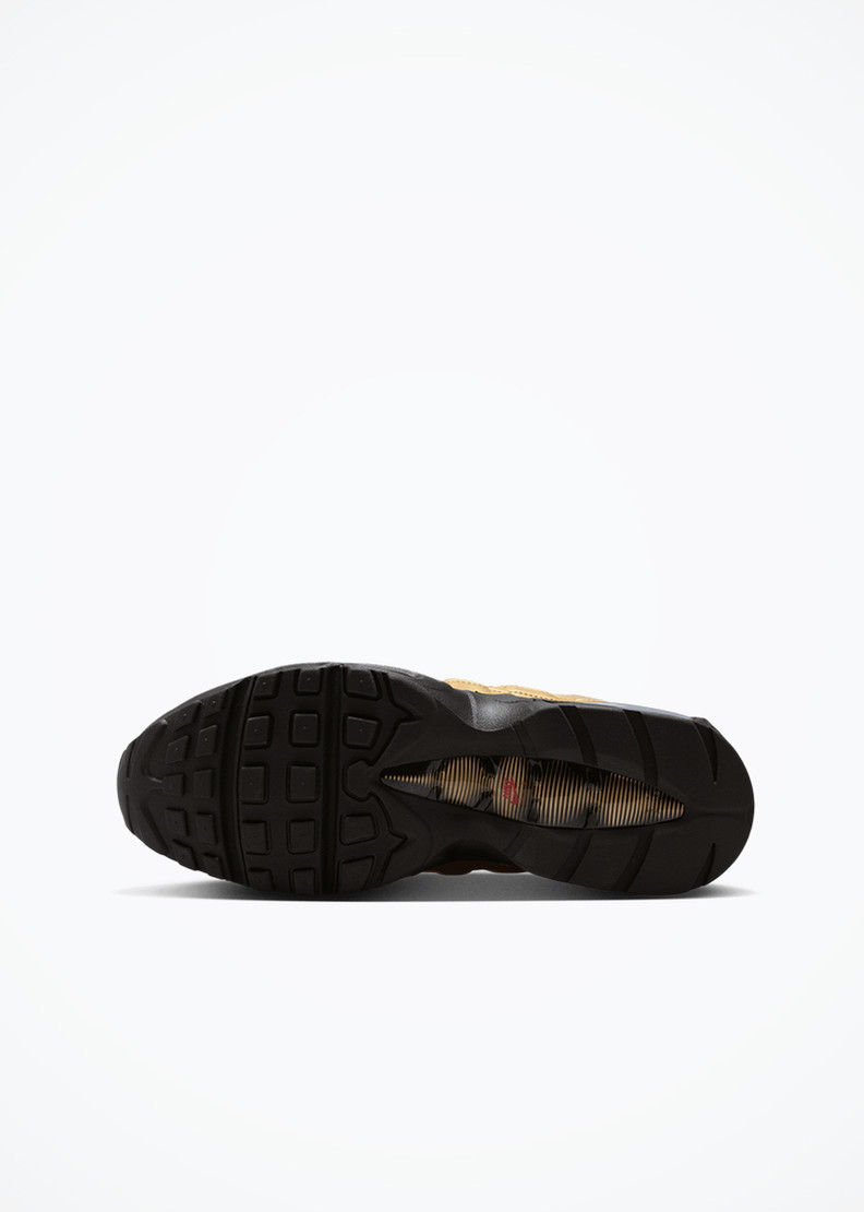 Nike Air Max 95 "Big Bubble" - IV2872-707 - Metallic Gold/Black-University Red