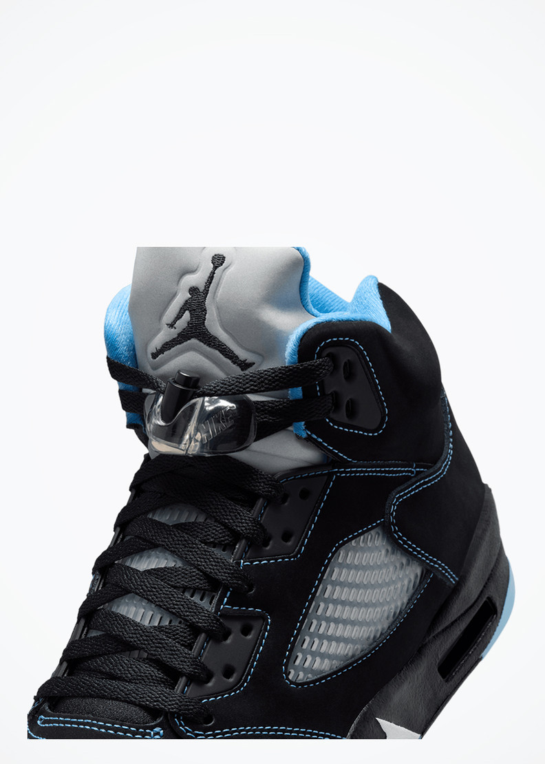 Air Jordan 5 "Black Carolina" - DD0587-008 - Black/University Blue-White