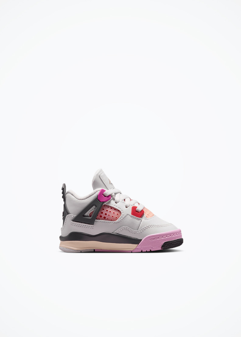 Jordan 4 Retro "Comic" (TD) - IO2364-100 - Off White/ Fire Pink-Anthracite
