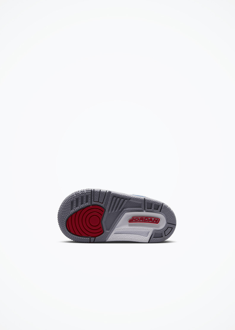 Jordan 3 Retro "True Blue" (TD) - DM0968-104 - White/Fire Red-True Blue