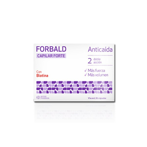 Forblad capilar forte anticaída 60 caps