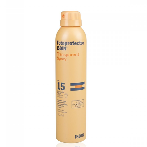 Isdin fotoprotector transparent spray SPF 15 200 mL
