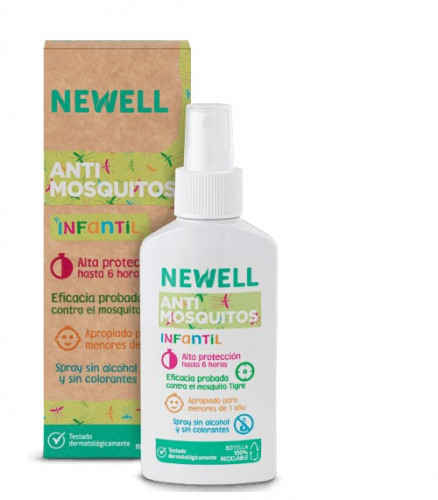 Newell protect spray solar infantil con citronela SPF50+