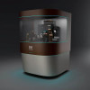 Two-Arm Coffee Latte Art Robot Coffee Kiosk