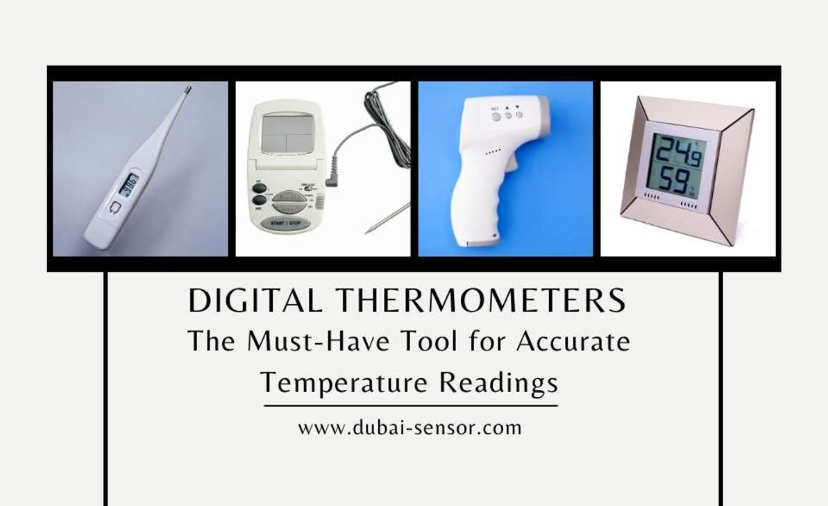 Geeek Electronic LCD Digital Thermometer 