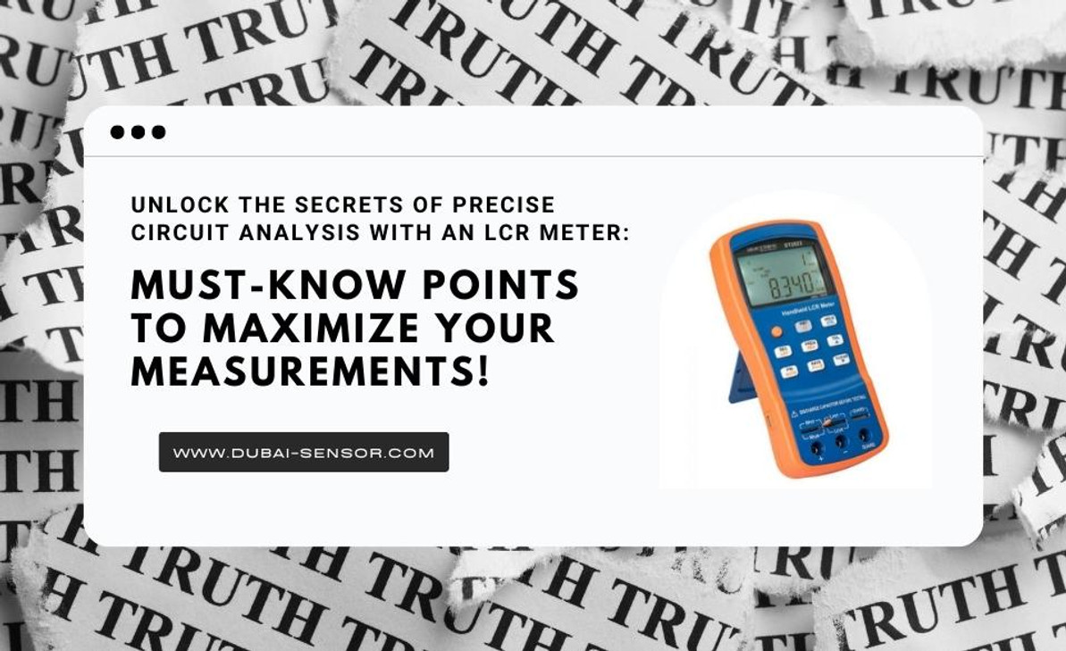 LCR Meter Electrical component analysis has never been easier