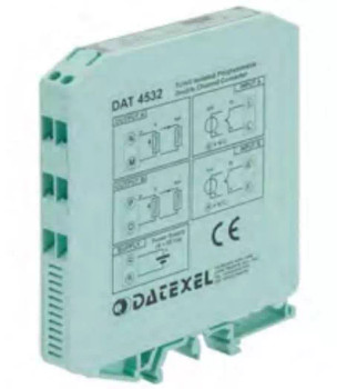 Datexel Signal Converter Double channel, isolated converter for RTD and resistance configurable - DAT4532-B