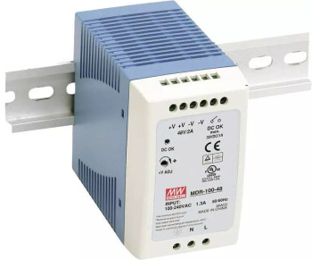 Datexel Power Supply DC Voltage 24V – MDR 100-24
