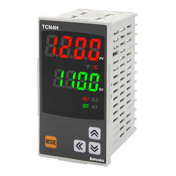 Digital Temperature Controller PID, TC and RTD Input, Relay and SSR Drive Output - TCN4H-24R