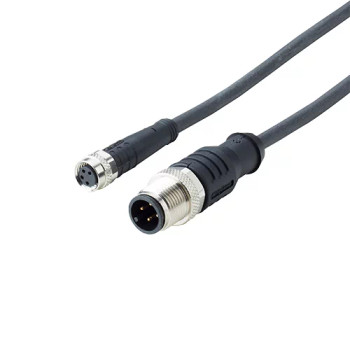 Adapter Cable M12 Plug to M8 Socket, 2m