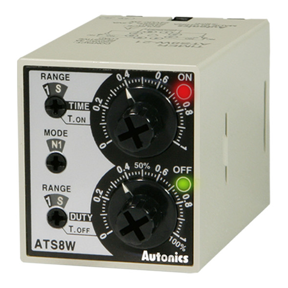 Compact Analog Twin Timers - ATS8W-21