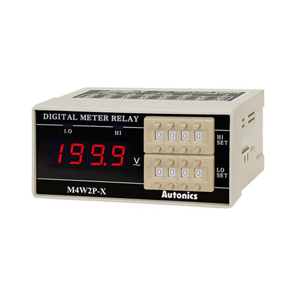 Digital Panel Meter, AC voltage Input - M4W2P-AVR-4