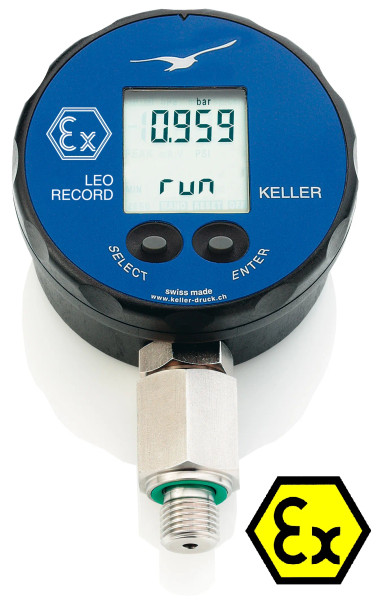 KELLER LEO-Record Digital Pressure Gauge & Data Logger