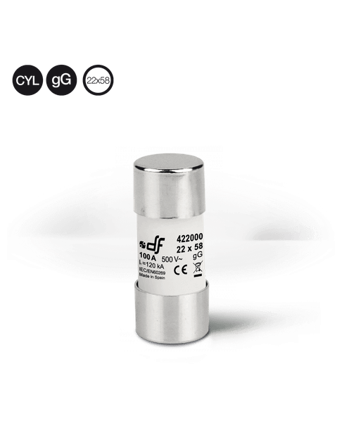 DF Electric 22×58 mm gG Cylindrical Fuse