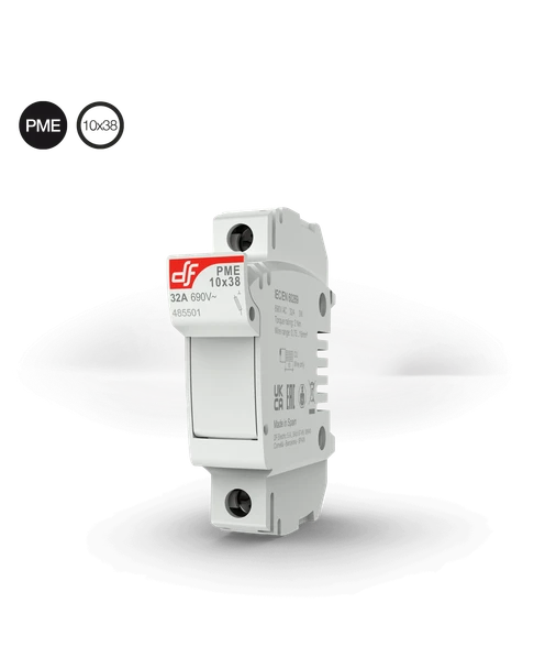 DF Electric  Cylindrical FUSE HOLDER PME-10 1P