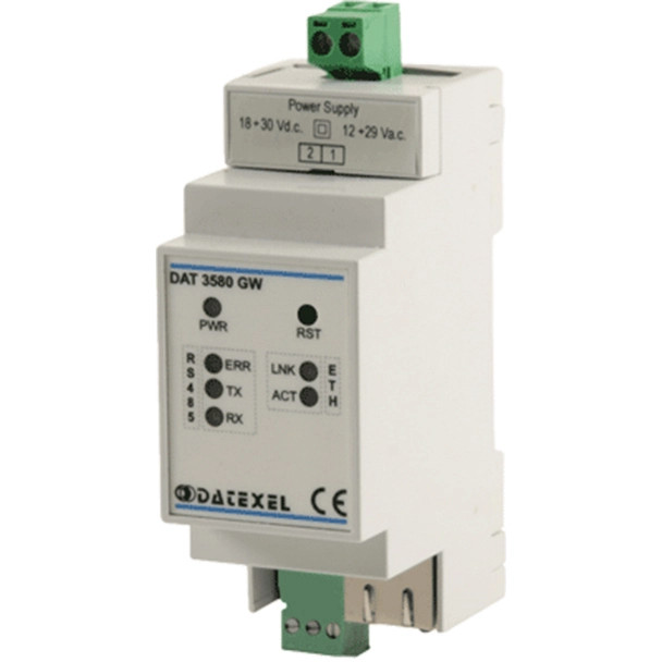 Datexel Isolated module Ethernet Gateway Modbus TCP  Modbus RTU - DAT3580 GW