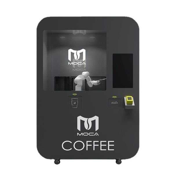 Commercial Automatic Manipulator Coffee Robot Kiosk