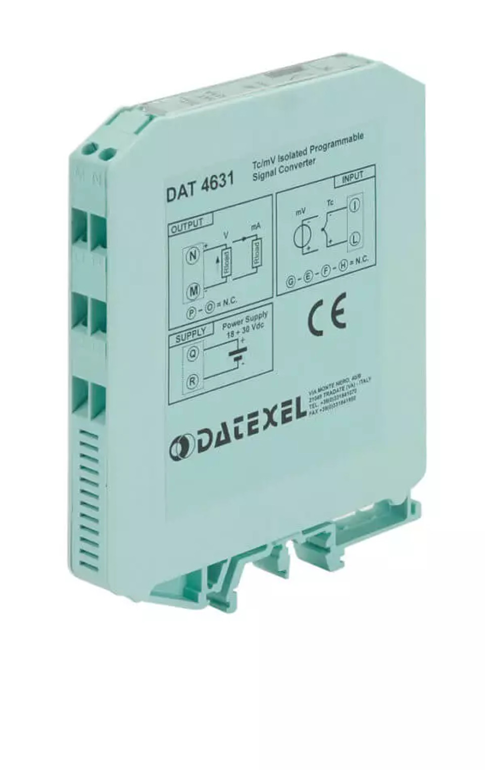 Datexel Signal Converter RTD Splitter, Analog Output DAT 4631B