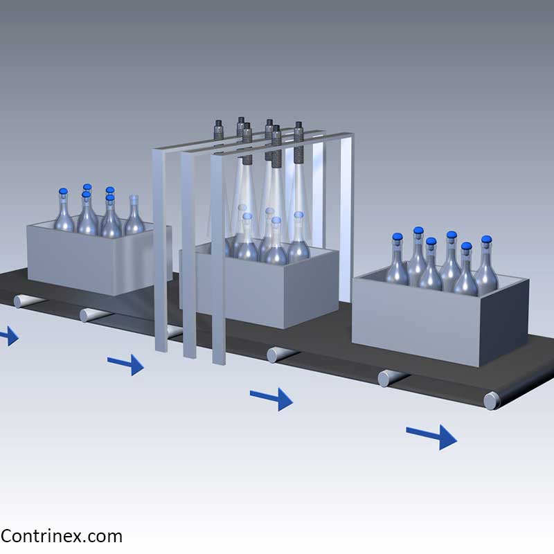 Detecting Bottle Caps through Cardboard Case on High-Velocity Packaging Lines