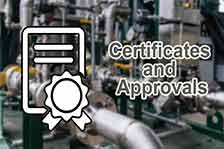 Certificates and Approvals Related to Pressure Transmitters