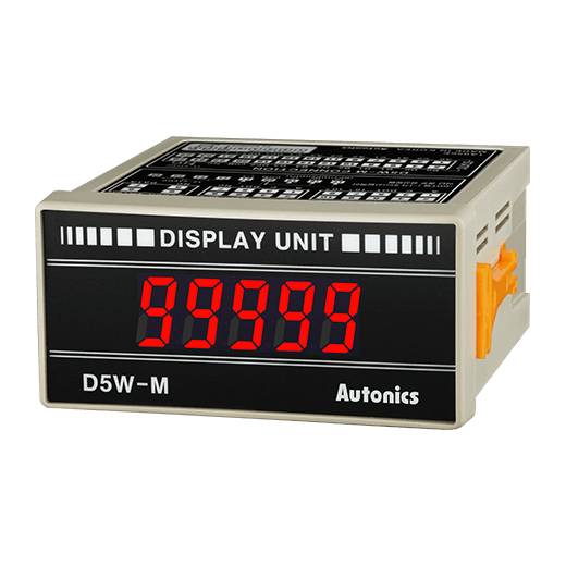 Autonics Panel Mount 5-Digit Digital Display Unit D5Y/D5W Series