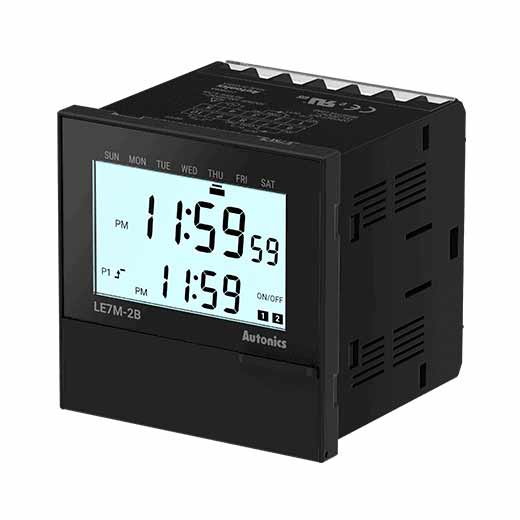 Autonics Digital Week/Year Timer LE7M-2 Series