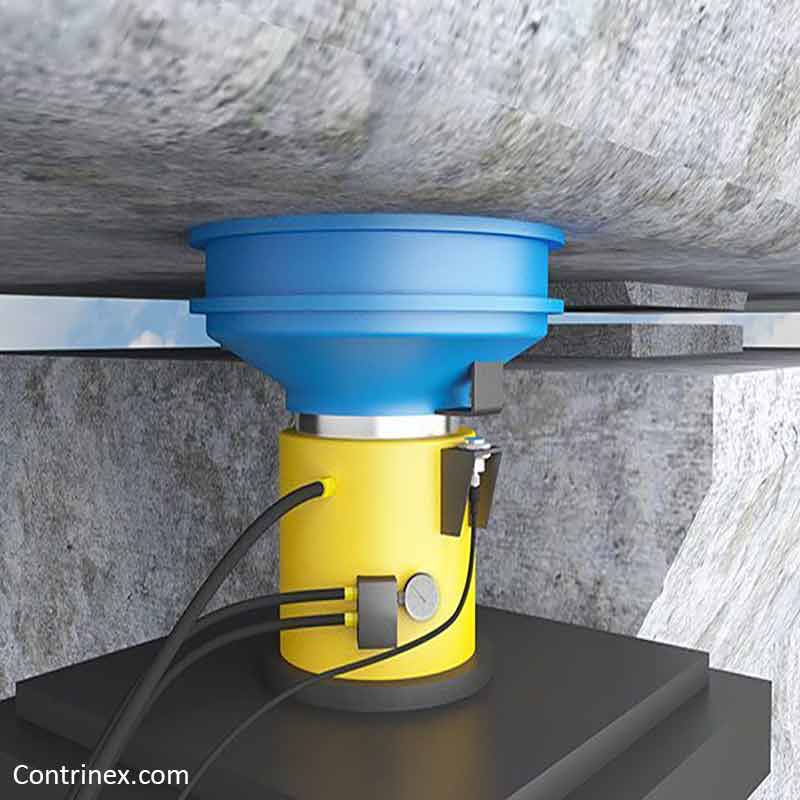 Figuring out the Status of Bridge Sections during Construction of Roadways via Rugged Inductive Sensors