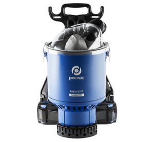 PacVac Superpro battery 700 advanced backpack vacuum PacVac Superpro battery 700 advanced backpack vacuum