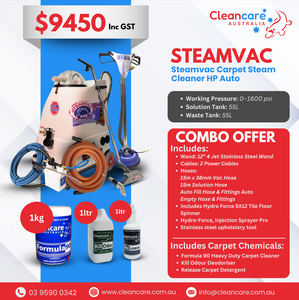 Steamvac Avenger HP 1600 Combo Offer! Steamvac Avenger HP 1600 Combo Offer!